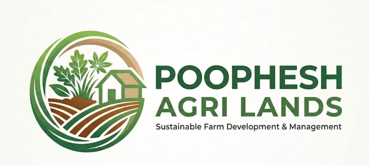 Poophesh Agri Lands Logo